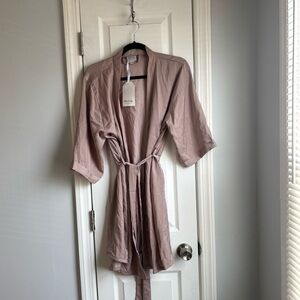 Seline Lounge Dusty Mauve Robe